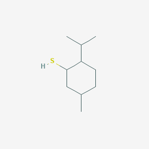 molecular formula C10H20S B8533138 5-Methyl-2-(propan-2-YL)cyclohexane-1-thiol 