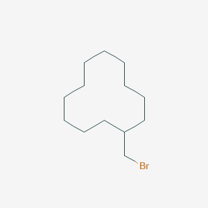 molecular formula C13H25Br B8533152 Cyclododecylmethylbromide 