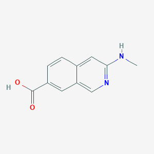 3-(Methylamino)isoquinoline-7-carboxylic acid