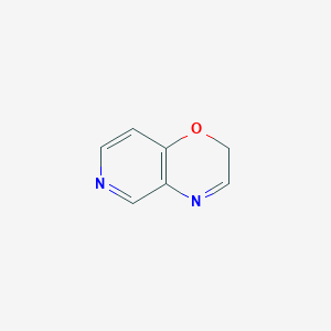 molecular formula C7H6N2O B8533204 2H-pyrido[4,3-b][1,4]oxazine CAS No. 255-09-4