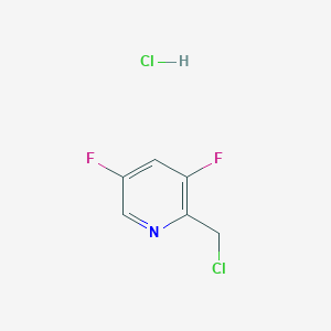 2-(Chloromethyl)-3,5-difluoropyridine hydrochloride