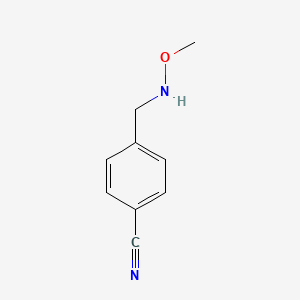 4-(Methoxyamino-methyl)-benzonitrile