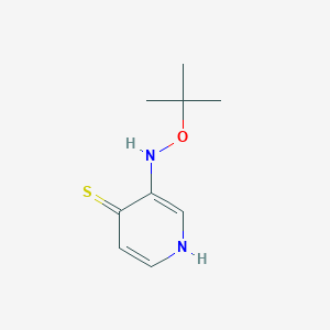 3-(Tert-butoxyamino)-4-mercaptopyridine