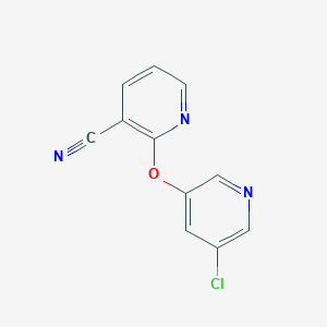 2-(5-Chloro-pyridin-3-yloxy)-nicotinonitrile