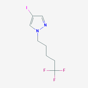 4-Iodo-1-(5,5,5-trifluoropentyl)-1H-pyrazole
