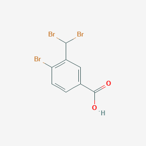4-Bromo-3-(dibromomethyl)benzoic acid