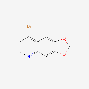 4-Bromo-6,7-methylenedioxyquinoline
