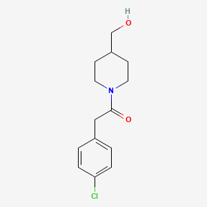 1-(4-Chlorophenylacetyl)-4-(hydroxymethyl)piperidine