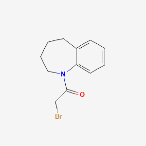 1-(bromoacetyl)-2,3,4,5-tetrahydro-1H-1-benzazepine