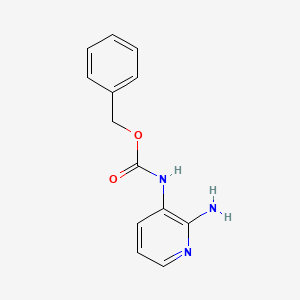molecular formula C13H13N3O2 B8533918 Benzyl (2-aminopyridin-3-yl)carbamate 
