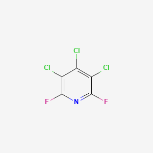 B8533936 Pyridine, 3,4,5-trichloro-2,6-difluoro- CAS No. 5958-25-8