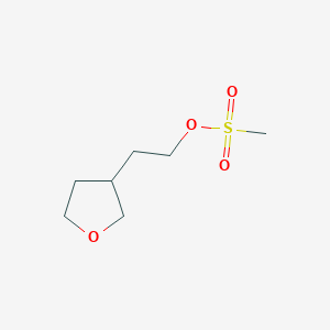 2-(Tetrahydro-3-furanyl)ethyl methanesulfonate