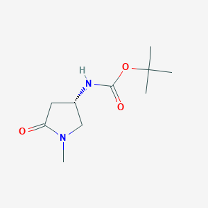 (S)-tert-Butyl (1-methyl-5-oxopyrrolidin-3-yl)carbamate