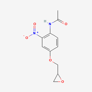 4-Glycidoxy-2-nitroacetanilide