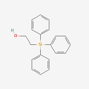 molecular formula C20H20OSi B8534129 2-(Triphenylsilyl)ethanol CAS No. 18666-87-0