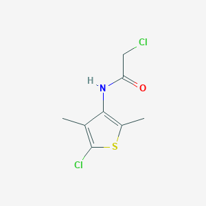 2-Chloro-N-(5-chloro-2,4-dimethylthiophen-3-yl)acetamide