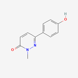 6-(4-Hydroxy-phenyl)-2-methyl-2H-pyridazin-3-one