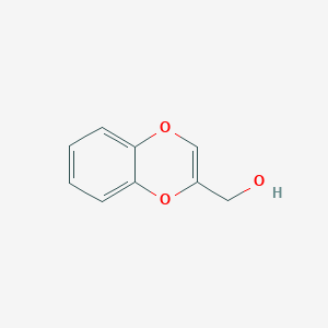 B8534249 1,4-Benzodioxin-2-methanol CAS No. 122833-65-2