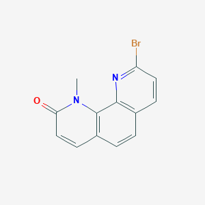 9-Bromo-1-methyl-1,10-phenanthrolin-2(1H)-one