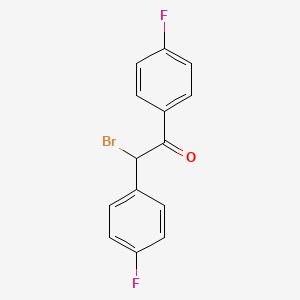 2-Bromo-1,2-bis(4-fluorophenyl)ethan-1-one