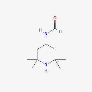 molecular formula C10H20N2O B8534816 4-(Formylamino)-2,2,6,6-tetramethylpiperidine 