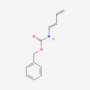 molecular formula C12H13NO2 B8534843 Benzyl 1,3-butadienylcarbamate 