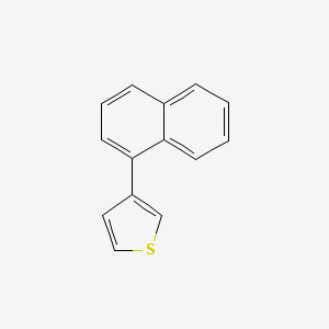 Thiophene, 3-(1-naphthalenyl)-