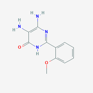 4,5-Diamino-2-(2-methoxyphenyl)pyrimid-6-one