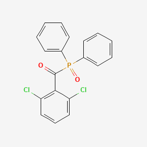 molecular formula C19H13Cl2O2P B8534929 2,6-Dichlorobenzoyl diphenylphosphine oxide CAS No. 75980-62-0