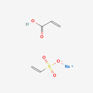 molecular formula C5H7NaO5S B8535041 Acrylic Acid Sodium Vinyl Sulfonate 