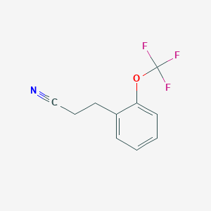 3-(2-Trifluoromethoxyphenyl)propionitrile