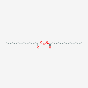 molecular formula C24H46O4Sr B085351 Strontium dilaurate CAS No. 14796-93-1