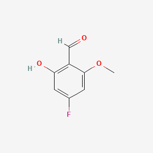 4-Fluoro-2-hydroxy-6-methoxybenzaldehyde