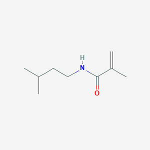 molecular formula C9H17NO B8535129 Methacrylamide, N-(3-methylbutyl)- 