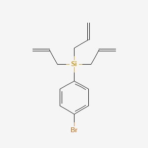 Silane, (4-bromophenyl)tri-2-propenyl-