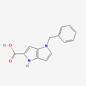 4-Benzyl-1,4-dihydro-pyrrolo[3,2-b]pyrrole-2-carboxylic acid