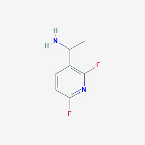 1-(2,6-Difluoropyridin-3-yl)ethylamine