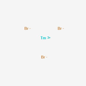 molecular formula Br3Tm B085356 溴化铥 CAS No. 14456-51-0