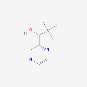 1-(2-Pyrazinyl)-2,2-dimethyl-1-propanol