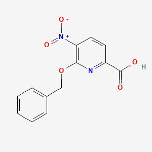 6-(Benzyloxy)-5-nitropicolinic Acid