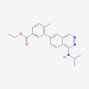 Ethyl 3-(1-(isopropylamino)phthalazin-6-yl)-4-methylbenzoate