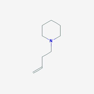 molecular formula C9H17N B8535792 1-(3-Butenyl)piperidine 