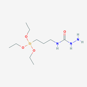 molecular formula C10H25N3O4Si B8535858 4-(3-Triethoxysilylpropyl)Semicarbazide 