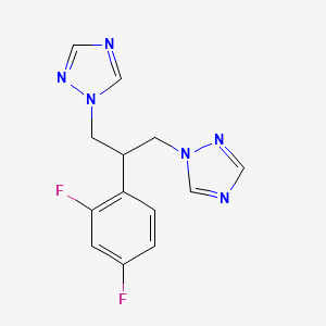1-[2-(2,4-Difluorophenyl)-3-(1H-1,2,4-triazol-1-yl)propyl]-1H-1,2,4-triazole
