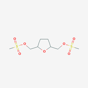 2,5-Anhydro-3,4-dideoxy-1,6-bis-o-(methylsulfonyl)hexitol