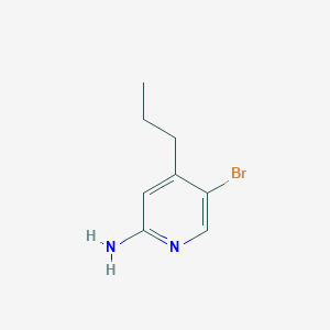 5-Bromo-4-propylpyridine-2-amine