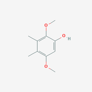 molecular formula C10H14O3 B8536205 2,5-Dimethoxy-3,4-dimethylphenol 