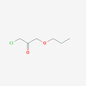 molecular formula C6H11ClO2 B8536531 1-Chloro-3-propoxyacetone 