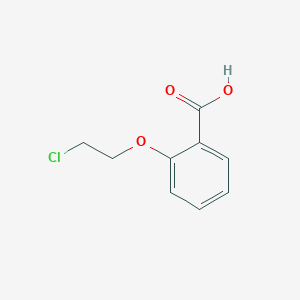 molecular formula C9H9ClO3 B8536591 2-(2-Chloroethoxy)benzoic acid 