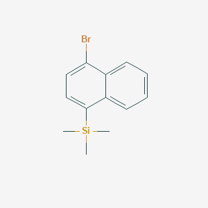 (4-Bromonaphth-1-yl)trimethylsilane
